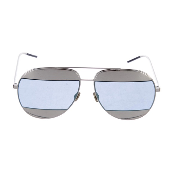 Christian DiorDior Split 1 Aviator Sunglasses - Picture 1 of 5